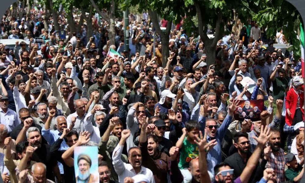 گزارش تصویری مراسم تشییع شهدای جنایات رژیم صهیونیستی در اصفهان