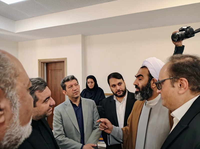 گزارش تصویری افتتاح ساختمان جدید اداره ثبت اسناد و املاک خمینی شهر