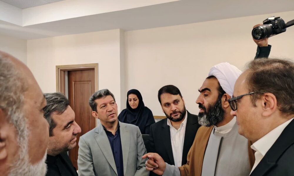 گزارش تصویری افتتاح ساختمان جدید اداره ثبت اسناد و املاک خمینی شهر