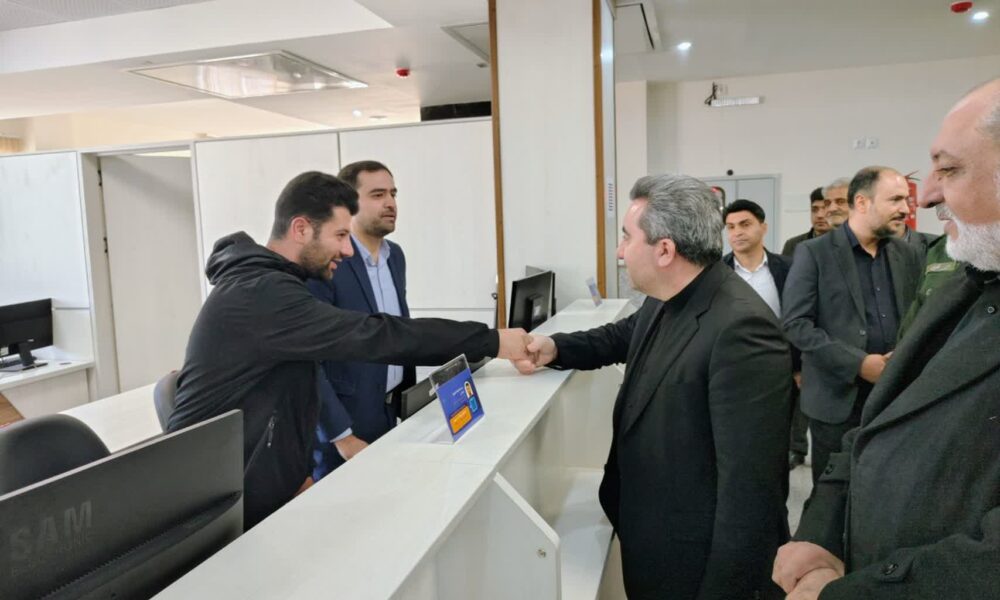 گزارش تصویری افتتاح ساختمان جدید اداره ثبت اسناد و املاک خمینی شهر