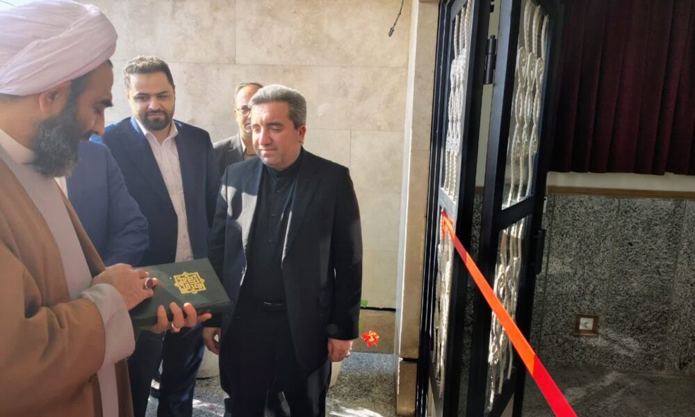 گزارش تصویری افتتاح ساختمان جدید اداره ثبت اسناد و املاک خمینی شهر