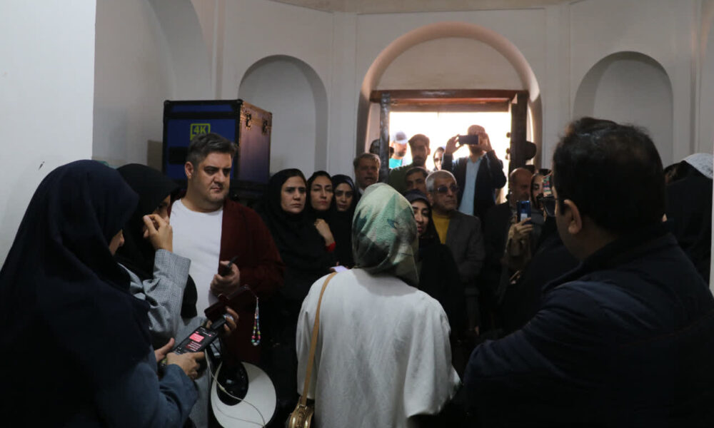 آیین رونمایی از نشان شهر خلاق معماری ایران در کاشان