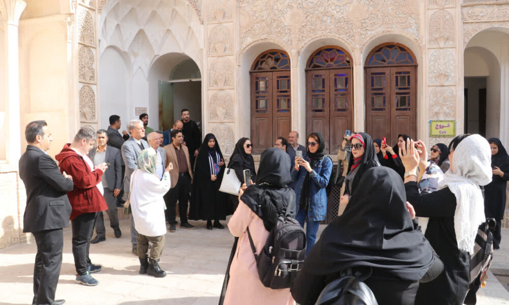 آیین رونمایی از نشان شهر خلاق معماری ایران در کاشان